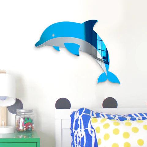 Dolphin Decorative Wall Mirror - FYLZGO Signs