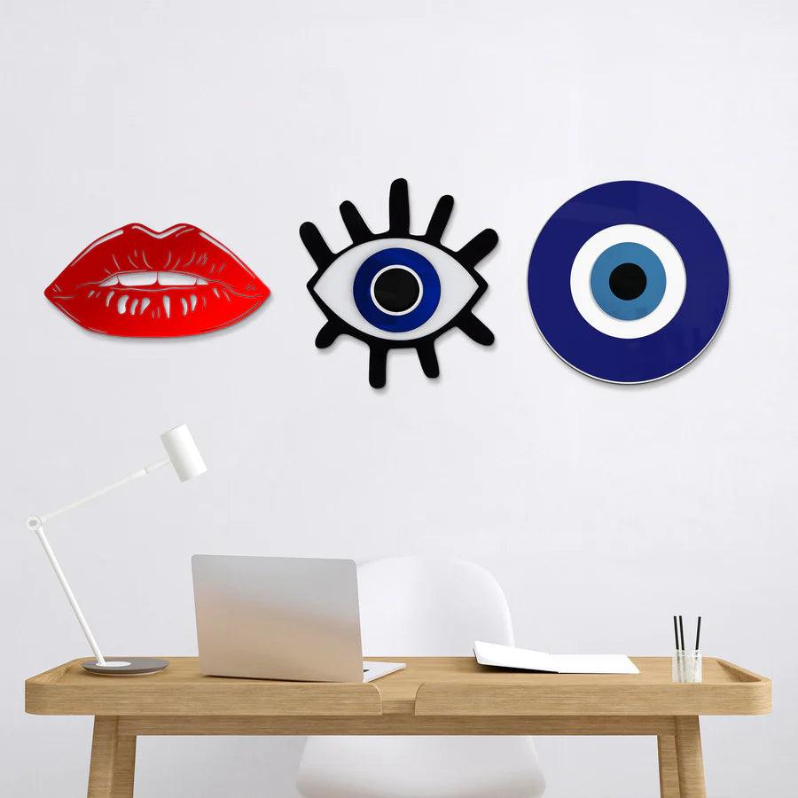 Lashed Evil Eye - FYLZGO Signs