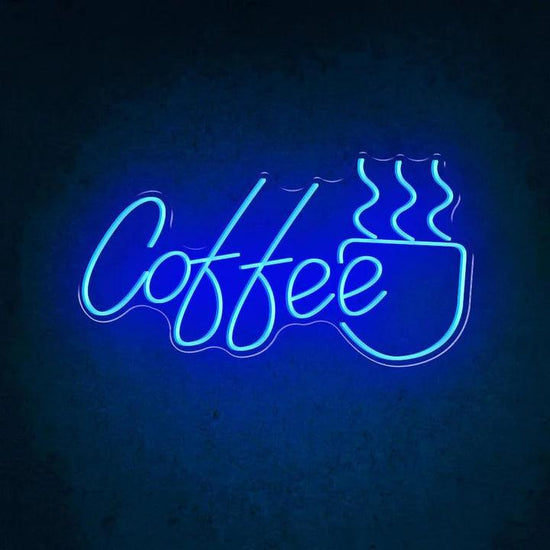 Hot Coffee Business Neon Sign - FYLZGO Signs