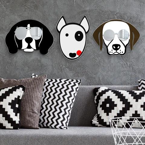 Cool Bull Terrier Mirror Art Wall Decor - FYLZGO Signs