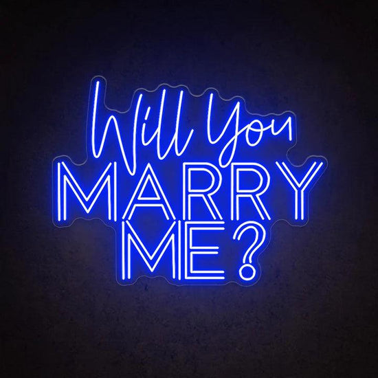 Will You Marry Me? Neon Sign - FYLZGO Signs