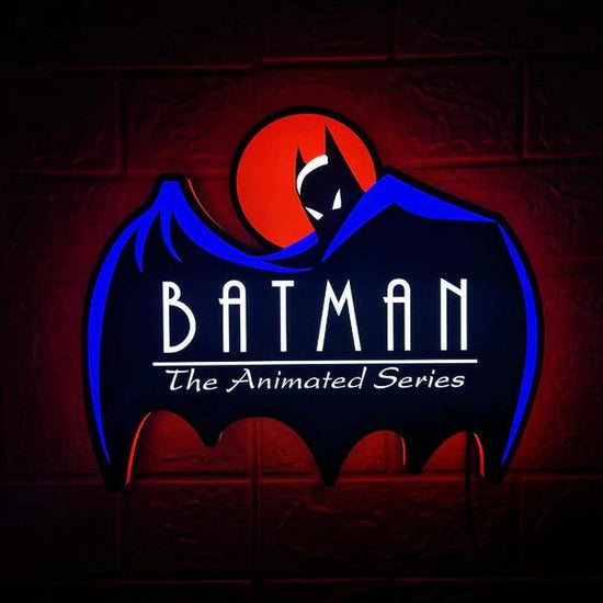 Batman The Animated Series 3D Printed Lightbox Fully Dimmable Great For Night Light - FYLZGO Signs