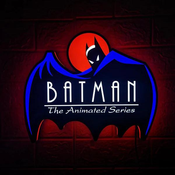 Batman The Animated Series 3D Printed Lightbox Fully Dimmable Great For Night Light - FYLZGO Signs