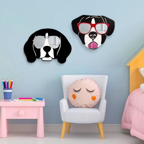 Cool St Bernard Mirror Art Wall Decor - FYLZGO Signs