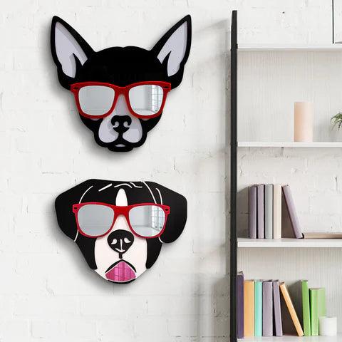 Cool Chihuahua Mirror Art Wall Decor - FYLZGO Signs