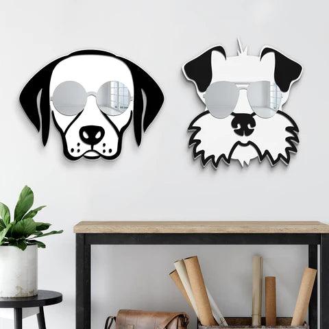 Cool Labrador Mirror Art Wall Decor - FYLZGO Signs