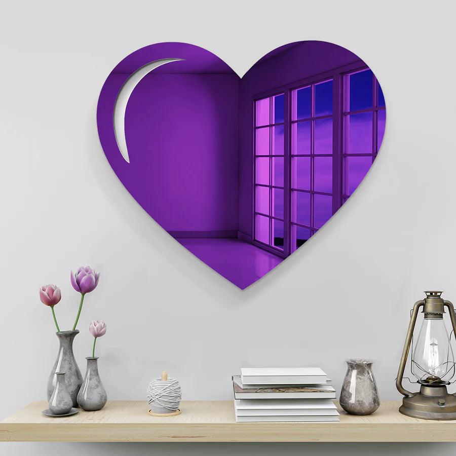 Love Shape Mirror Decor - FYLZGO Signs