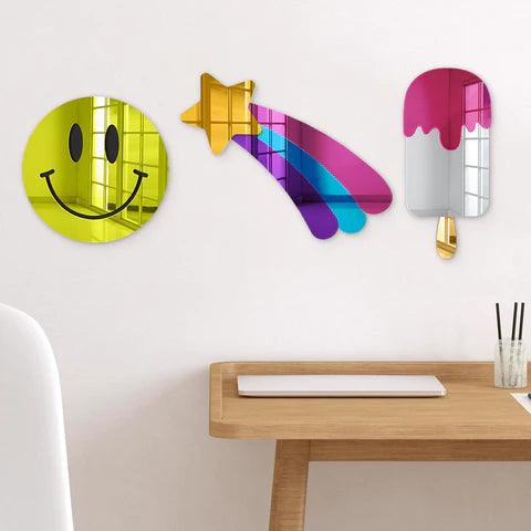 Shooting Star Silhouette Wall Art - FYLZGO Signs