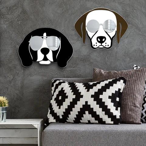 Cool Beagle Mirror Art Wall Decor - FYLZGO Signs