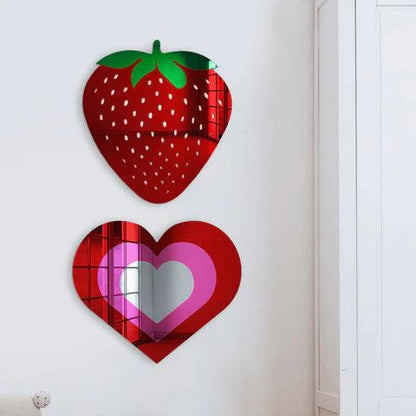 Strawberry Wall Mirror - FYLZGO Signs
