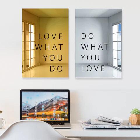 Love What You Do Wall Mirror - FYLZGO Signs