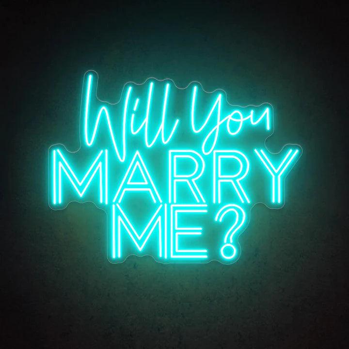 Will You Marry Me? Neon Sign - FYLZGO Signs