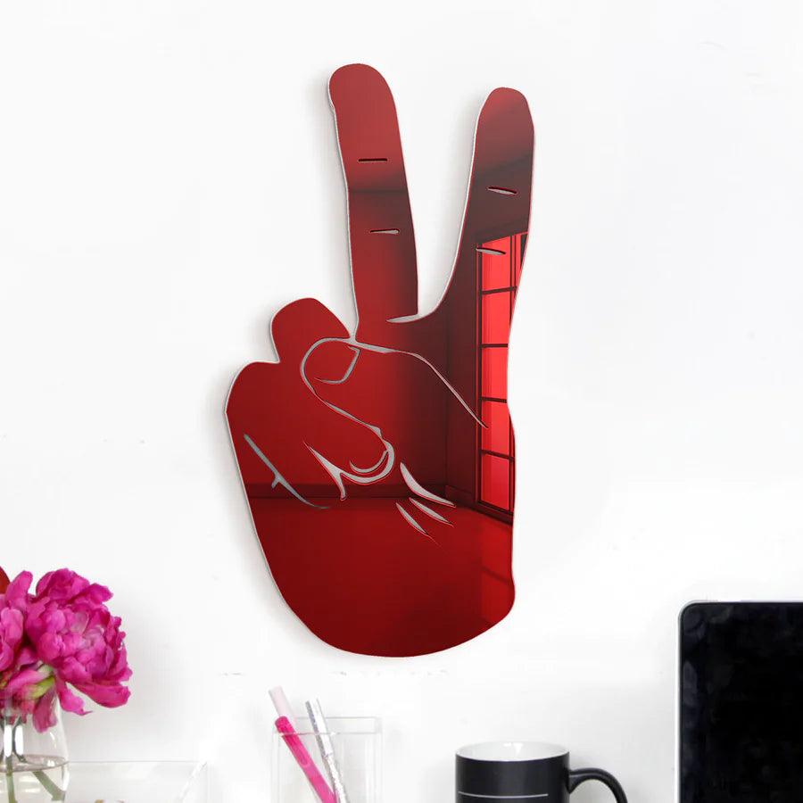 Peace Sign Hand Silhouette Wall Decor - FYLZGO Signs