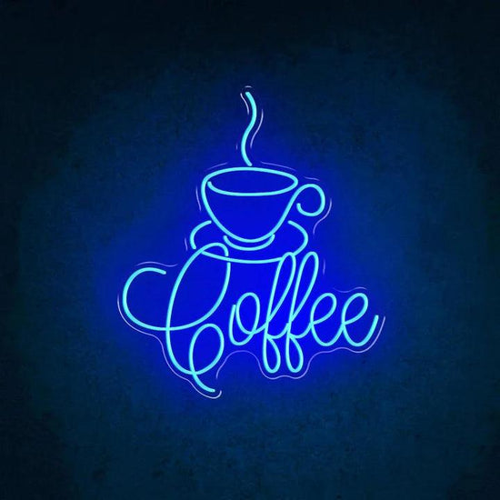 Coffee Warm Business Neon Sign - FYLZGO Signs