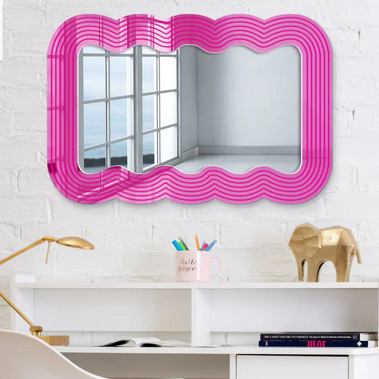 Pop Wave Mirror - FYLZGO Signs