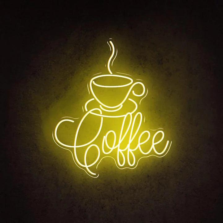 Coffee Warm Business Neon Sign - FYLZGO Signs