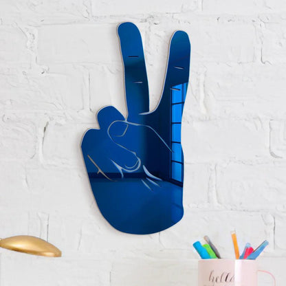 Peace Sign Hand Silhouette Wall Decor - FYLZGO Signs