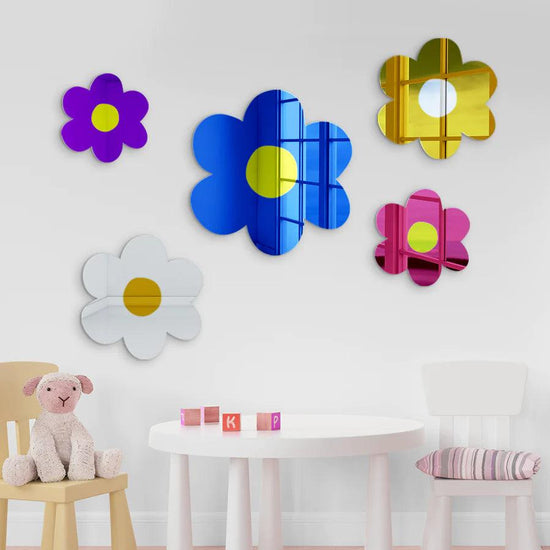 Flower Mirror Art Decor - FYLZGO Signs