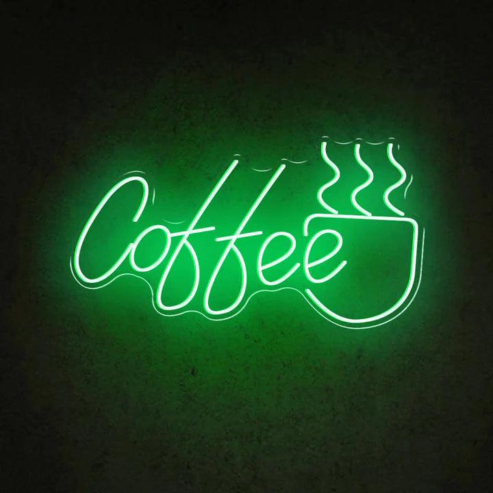 Hot Coffee Business Neon Sign - FYLZGO Signs