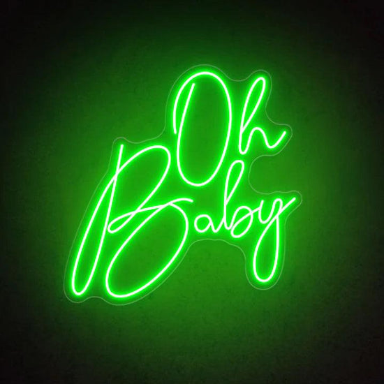 Oh Baby Wedding Neon Sign - FYLZGO Signs