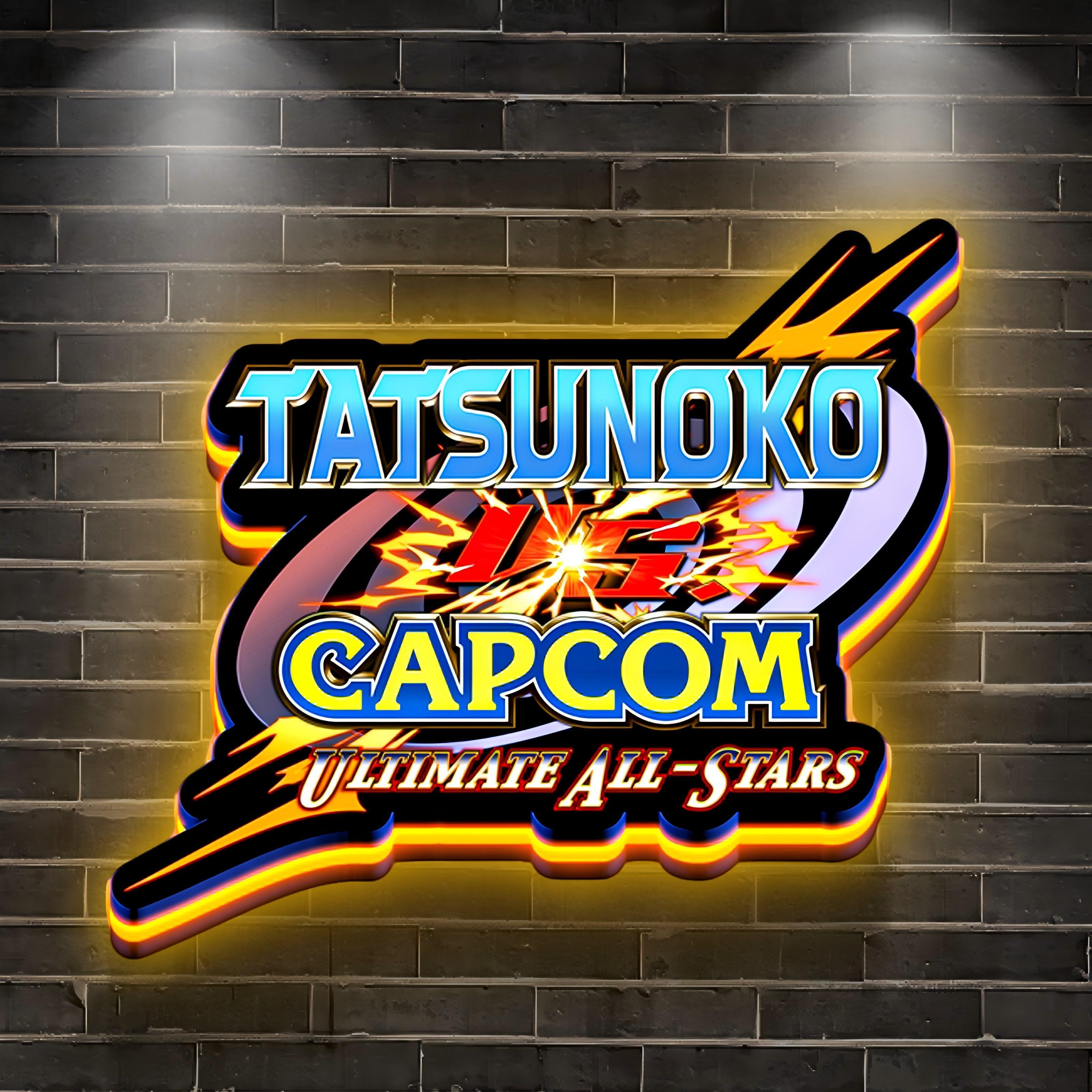 Tatsunoko VS Capcom Ultimate All-Stars Boîte à lumière LED imprimée en 3D