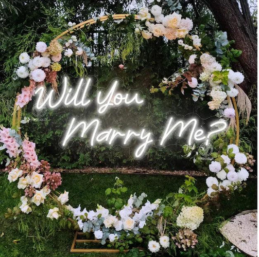 Will You Marry Me? Proposal Neon Signs - FYLZGO Signs