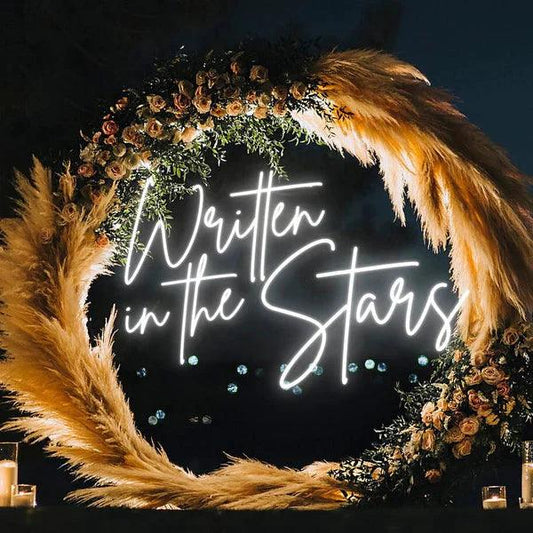 Written In The Stars Neon Signs - FYLZGO Signs