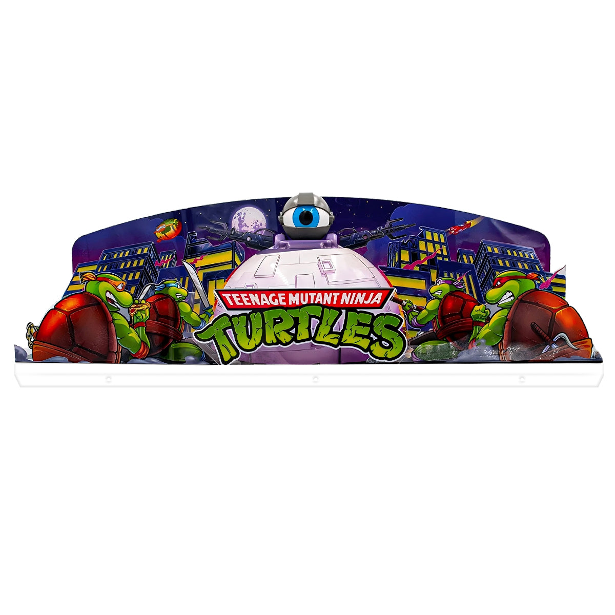 TMNT Teenage Mutant Ninja Turtle Acrylic LED Topper, for Pinball Machine, Pinball Topper