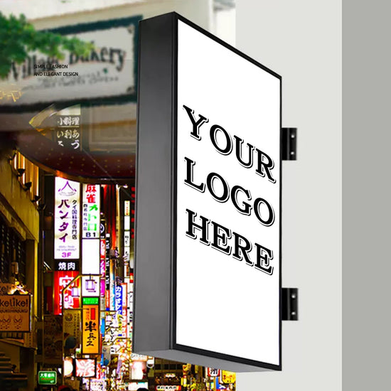 Custom Rectangle LED Advertising Light Box Outdoor Waterproof LED Light Box Signages led advertising lightbox