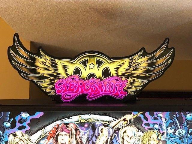 Aerosmith Wings Band Rock n' Roll Décoration de flipper en vinyle