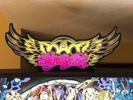 Aerosmith Wings Band Rock n' Roll Décoration de flipper en vinyle