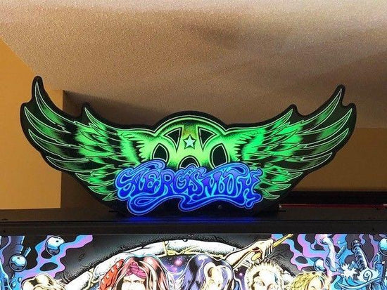 Aerosmith Wings Band Rock n' Roll Décoration de flipper en vinyle