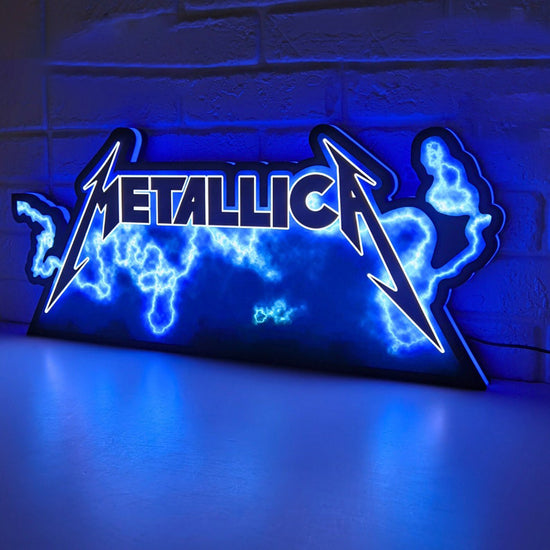 The Metallica Pinball LED Lightbox, The Metallica Pinball Topper, USB powered and with Dimming Function, design for Stern Pinball