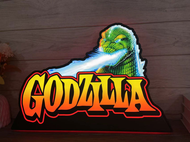 Godzilla Pinball Topper LED Light Box Dimmer Enhance Your Pinball Experience