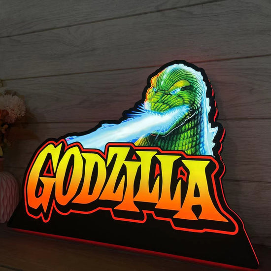 Godzilla Pinball Topper LED Light Box Dimmer Enhance Your Pinball Experience