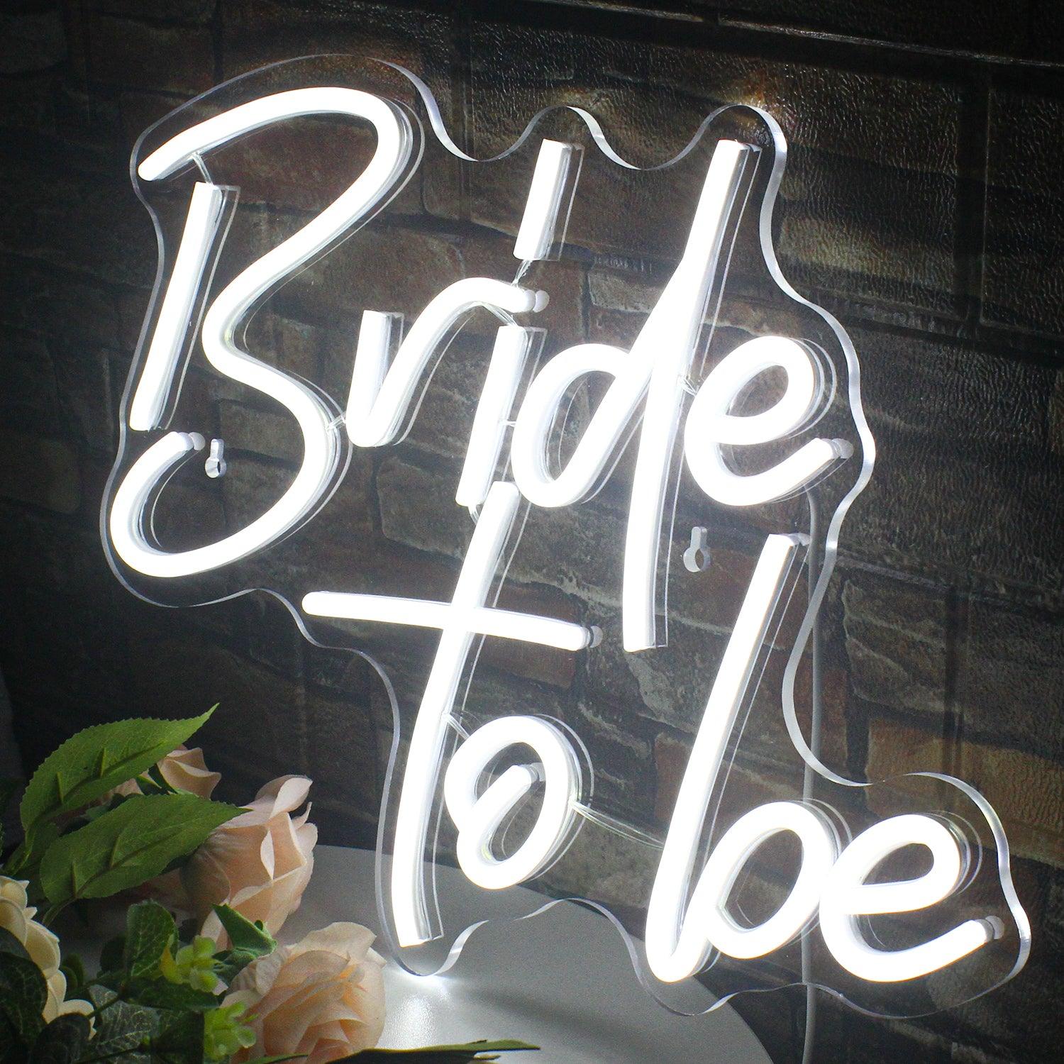 Bride To Be Neon Signs