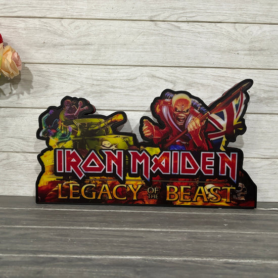 Iron Maiden Pinball Topper Lightbox LED Lightbox Unleash the Power