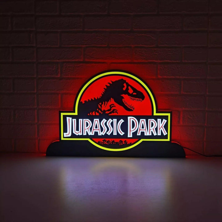 Boîte à lumière LED Jurassic Park Pinball Topper