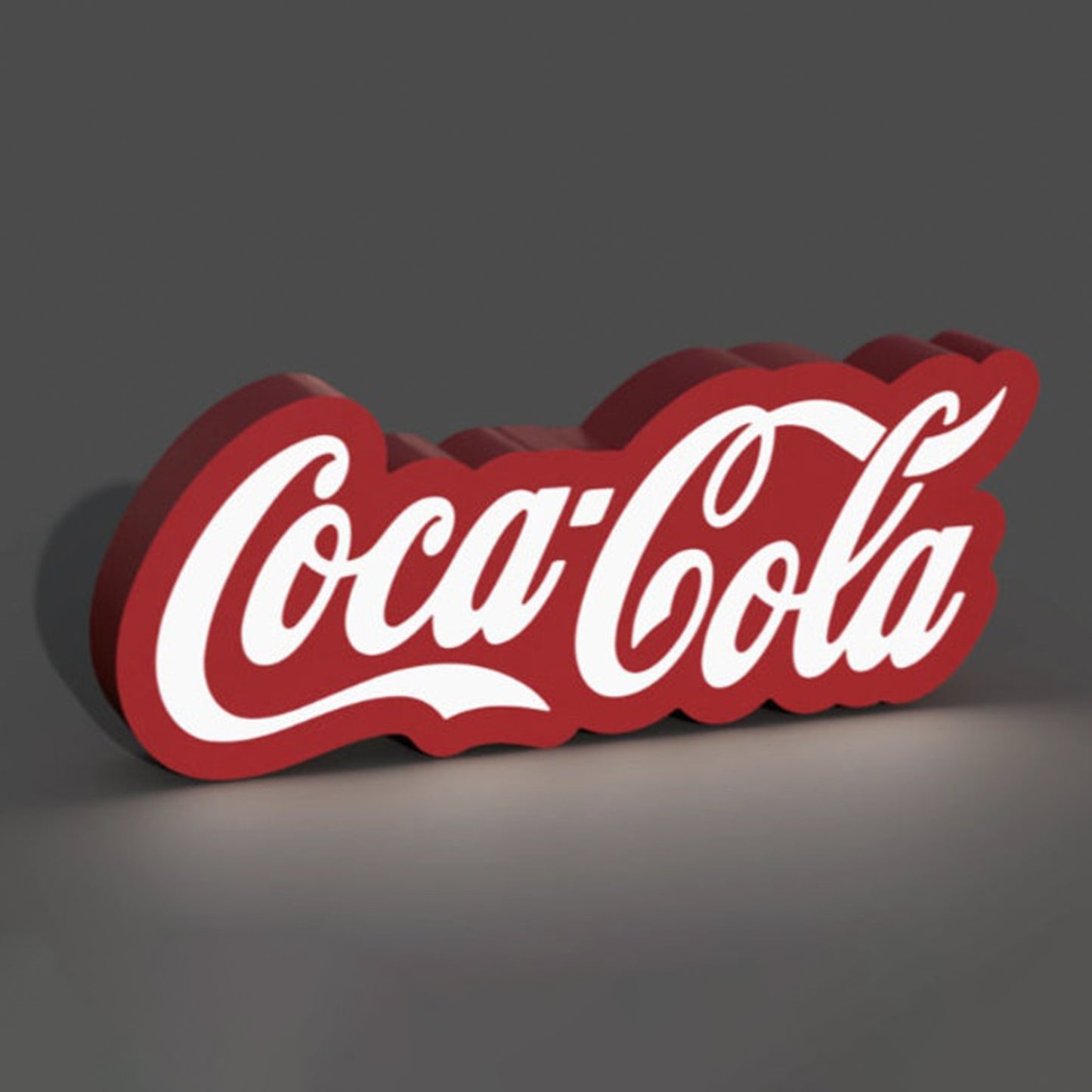 Coca Cola inspired - LED LightBox Lamp / Sign