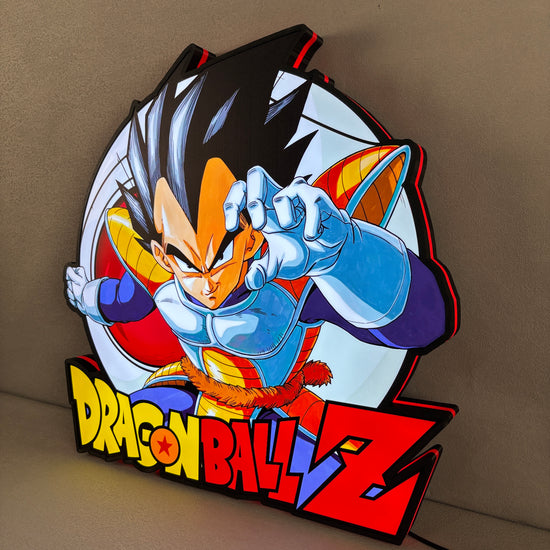 Dragonball Z 3D printed LED light box, USB powered, with dimming Man Cave