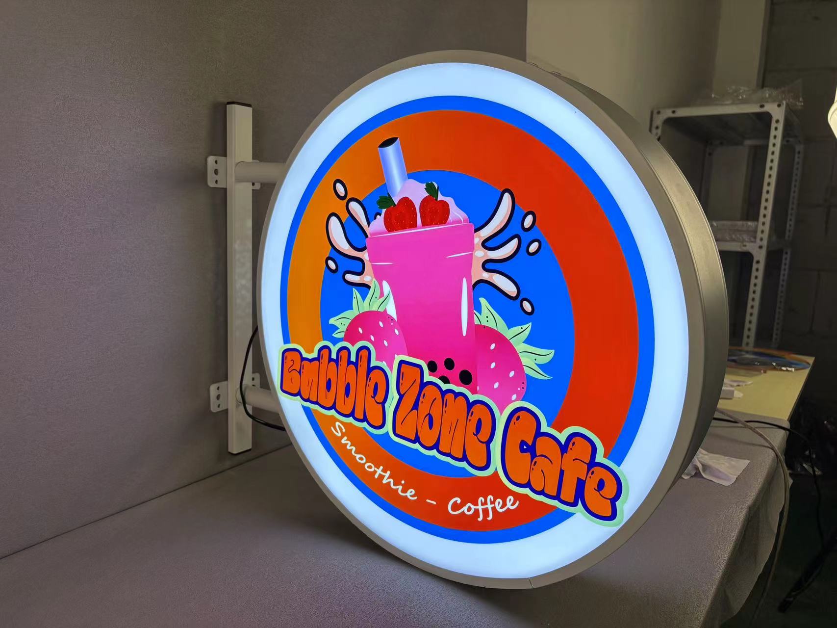 Custom led advertising lightbox