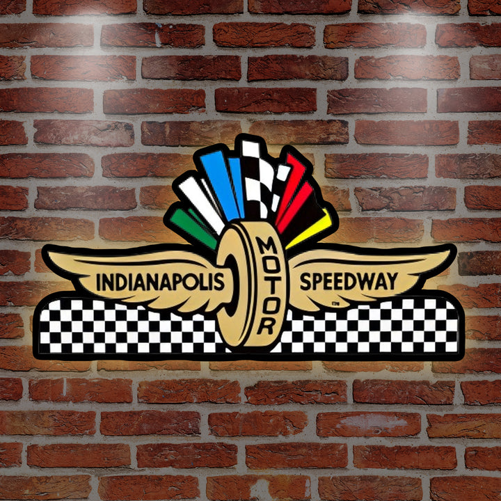 Indy 500 Pinball Topper LED Lightbox,  Indianapolis  Motor Speedway pinball game 3D Printed Lightbox