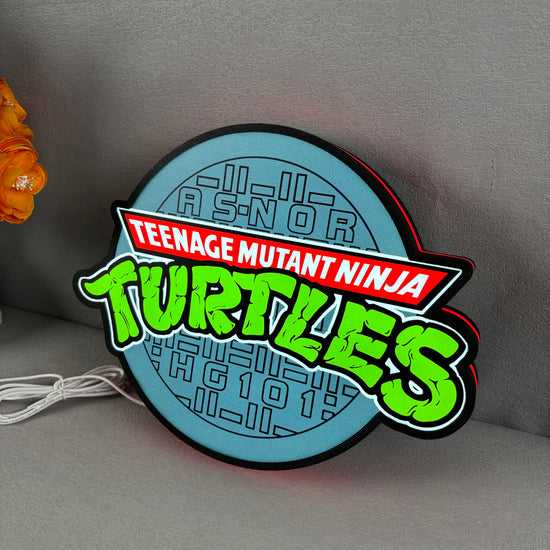 TMNT Teenage Mutant Ninja Turtles Shell Backpack 3D Lightbox Fully Dimmable USB Power Supply