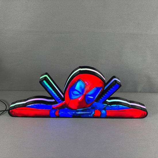 Deadpool Pinball LED Lightbox, Deadpool Pinball Topper, USB powered and with Dimming Function, designed for Stern Pinball