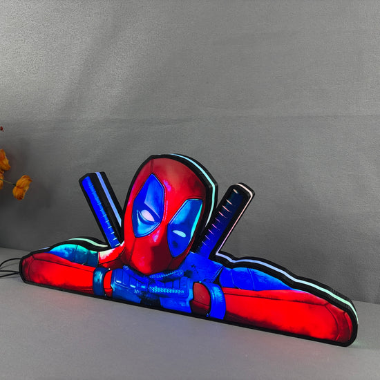 Deadpool Pinball LED Lightbox, Deadpool Pinball Topper, USB powered and with Dimming Function, designed for Stern Pinball