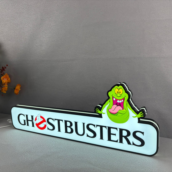 Ghostbusters Pinball Topper Lightbox with Ghostly LED, Pinball Arcade Decor, Perfect for Game Room or Pinball Machine