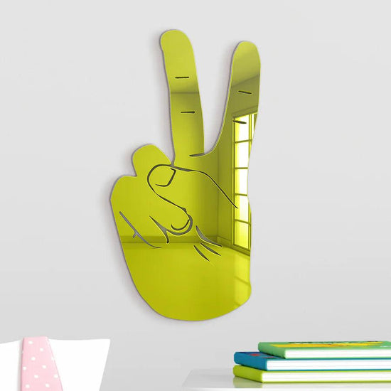 Peace Sign Hand Silhouette Wall Decor - FYLZGO Signs