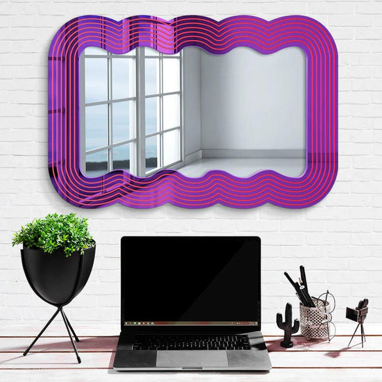 Pop Wave Mirror - FYLZGO Signs