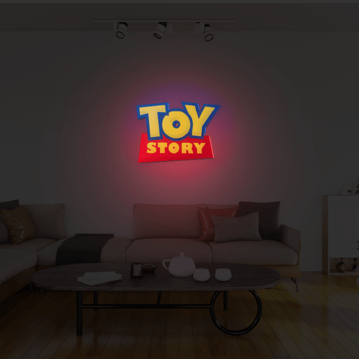 Toy Story Logo LED Sign 3D Printed Night Light with Dimmable Function - FYLZGO Signs