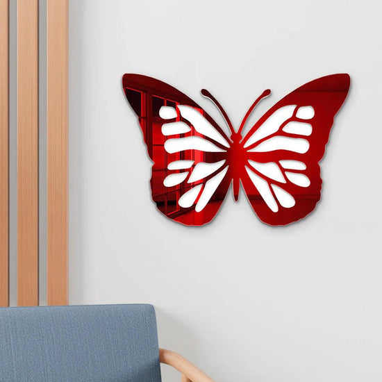 Butterfly Mirror Art Decor - FYLZGO Signs